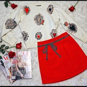 Heart Skirt Set